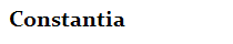 Constantia