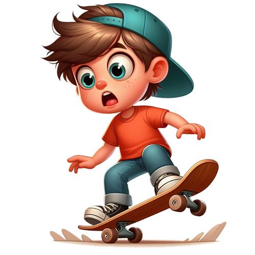 Ung Skater i Aktion
