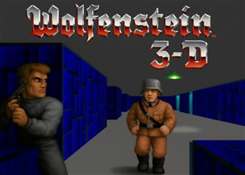 Wolfenstein 3-D: Det Klassiske Eventyr - Oplev nostalgien med dette ikoniske billede fra Wolfenstein 3-D, hvor spænding og action mødes i en unik 3D-verden. Perfekt til gamerens hjem eller som statement-værk i ethvert rum.